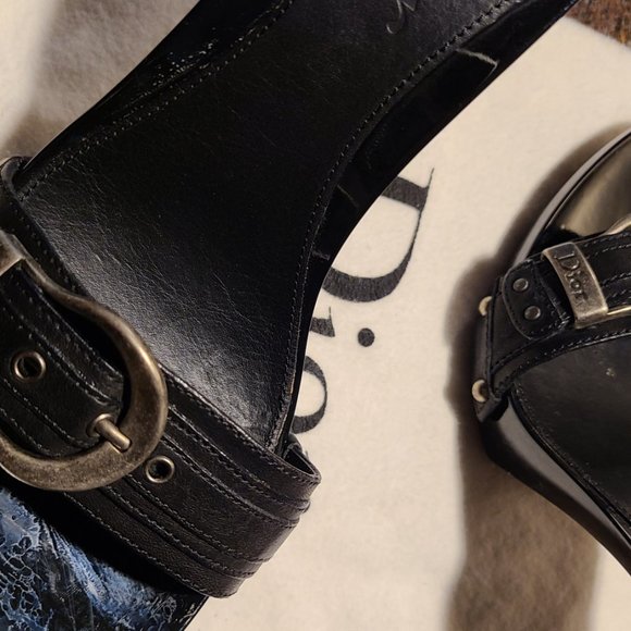 Christian Dior Womens Open Toe Heels - Picture 3 of 5